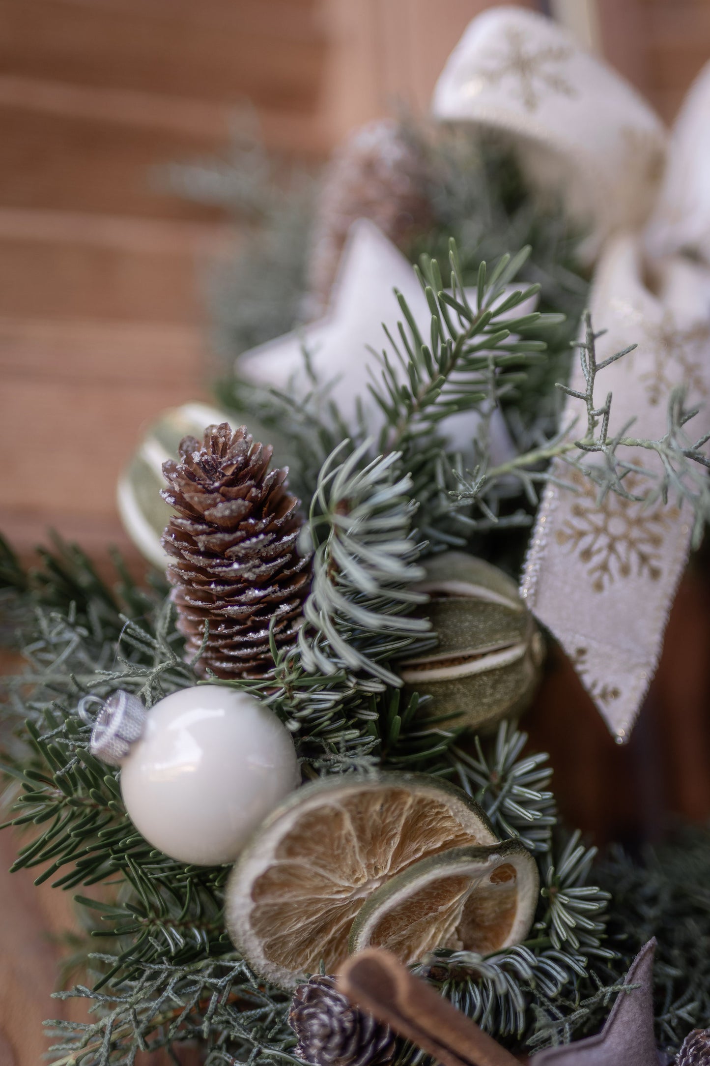 Ghirlanda Fiocco di Neve