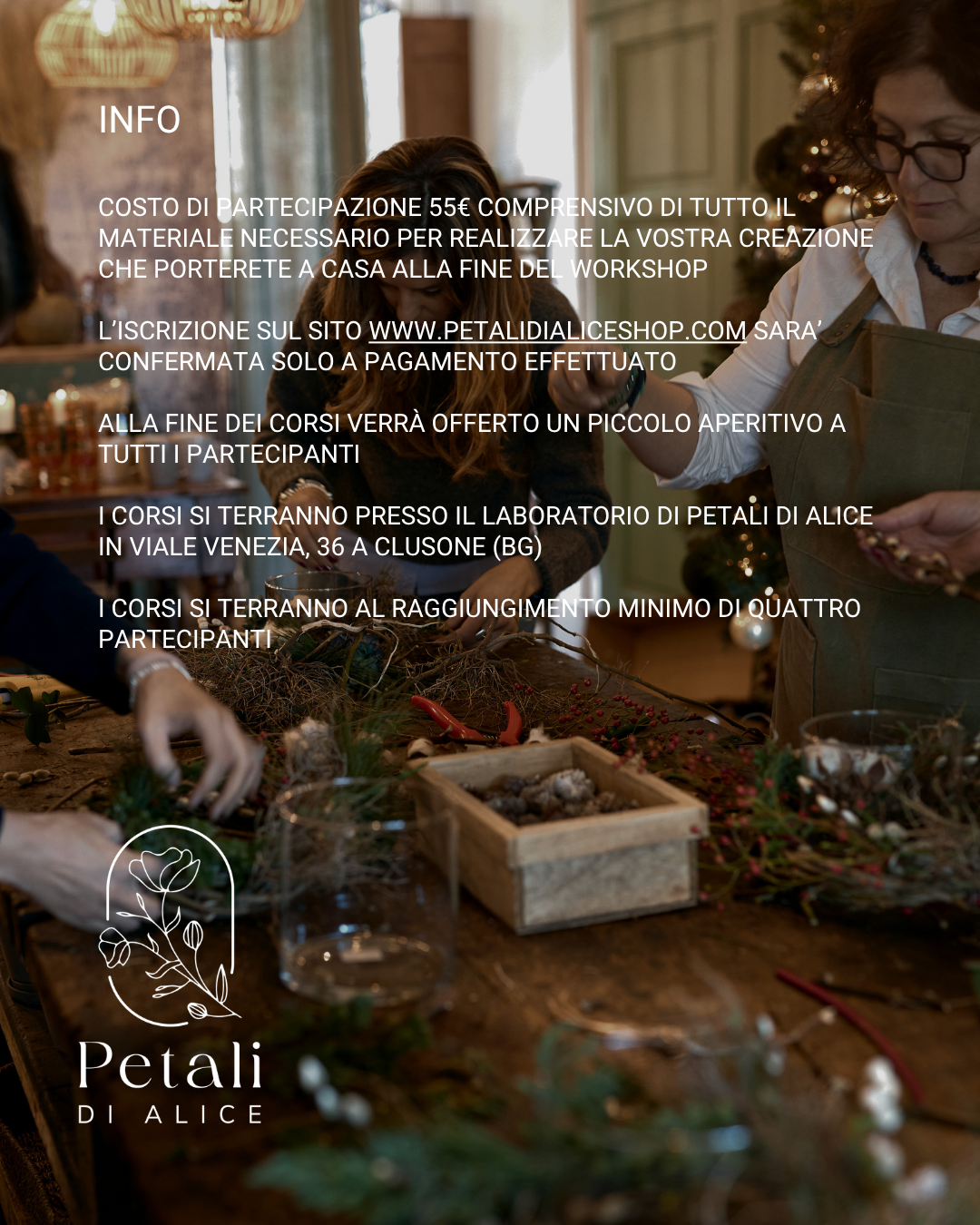 Workshop d’autunno