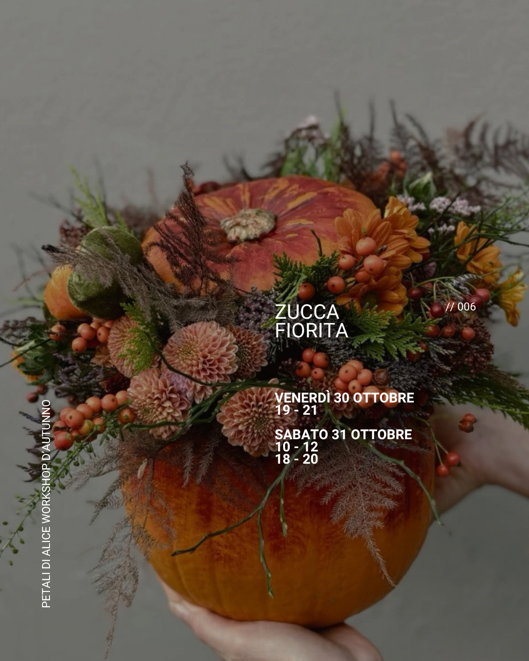 Workshop d’autunno